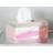 Rosdorf Park Caywood Tissue Box Cover Pink 10.5cm H X 26cm W X 15cm D