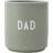 Design Letters Favorite Dad/Love Green Mug 25cl