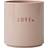 Design Letters Favorite Mini Love Rose Mug