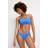 Rise Brazillian Bikini Bottom - Blue