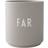 Design Letters Favorite Far Grey Krus 25cl