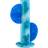 Jonathan Adler Como Blue Vase 30.5cm