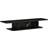 Homcom Wall Mounted Media Black TV Bench 105x18cm