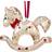 Swarovski Rocking Horse Christmas Tree Ornament 4.5cm