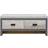 GFW Boston 2 Drawer Grey Coffee Table 48x87cm