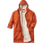 Passenger Escapism Recycled Sherpa Lined Changing Robe Unisex - Rust