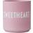 Design Letters Favorite Sweetheart Pink Mug 25cl