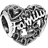 Pandora Family Heart Charm - Silver