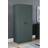 Home Discount Riano 2 Door MDF Green One Size Wardrobe