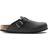 Birkenstock Boston Birko-Flor Embossed - Black/Desert Soil