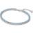 Pandora Sparkling Light Blue Tennis Bracelet - Silver