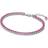 Pandora Silver Sparkling Pink Tennis Bracelet - 16cm