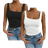 Shein Chiquease solid color, minimalist, casual tank top with wide straps