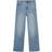 Mango Danila Wide Leg High Rise Jeans - Medium Blue