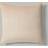 Dunelm Recycled Velour Square Cushion Cover Natural (55x55cm)
