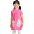 Lindex Kids' Cotton Ice Cream Print Tunic Top - Pink
