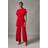 Coast Wide Leg Jumpsuit - Red
