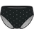 Victoria's Secret Seamless High-Leg Brief Panty - Black Small Dot