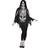 Fun World White Bones Women's Poncho Costume