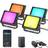 Govee Rgbicww Led Smart Flood Lights 4 Pcs Black Ground Lighting