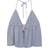 Pull&Bear Blend Halterneck Top - Blue