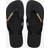 Havaianas Klassiska Flip Flops Med Metallisk Logga - Svart