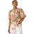 Roman Floral Gathered Blouse - Pink