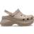 Crocs Bae Clogs - Taupe