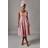 Coast Sweetheart Jacquard Midi Dress - Blush