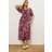 Yours Paisley Bow Tie Detail Maxi Dress - Pink