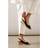 Good For The Sole Reese Espadrille Wedge Sandals - Black