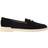 Carvela Fia Suede Loafers - Black