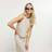 River Island Womens Vest Top With Linen - Beige