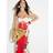River Island Floral Crochet Beach Maxi Dress - Red