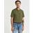 Gant Cotton Shield Logo Polo Shirt - Moss Green
