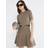 River Island Knitted Long Sleeve Belted Mini Dress - Beige