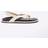 River Island Womens Cream Gold Detail Toe Thong Footbed Sandals - 3