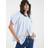 River Island Puff Sleeve Blouse - Blue