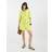 River Island Womens Yellow Linen Blend Shorts