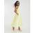 River Island Petite Yellow Corset Detail Midi Dress - Yellow