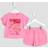 River Island Mini Girls Pink Shell T-Shirt Runner Set - Pink