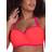 Curvy Kate Minimalist Bandeau Bikini Top - Coral/Pink