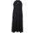 adidas Women's Essentials 3-Stripes Long Racerback Dress Plus Size - Black/White