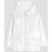 River Island Girls White Glitter Hooded Raincoat - White