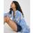 River Island Womens Ruffle Long Sleeve Blouse - Blue