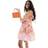 River Island 3D Floral Mini Dress - Pink