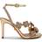 Carvela Petalo Sandal Heels - Gold