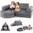 Costway 13pcs Modular Kids Play Couch Sofa Set
