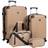 Travelers Club Midtown Set of 4 - Tan