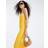River Island Womens Yellow Textured Bandeau Midi Dress - Yellow